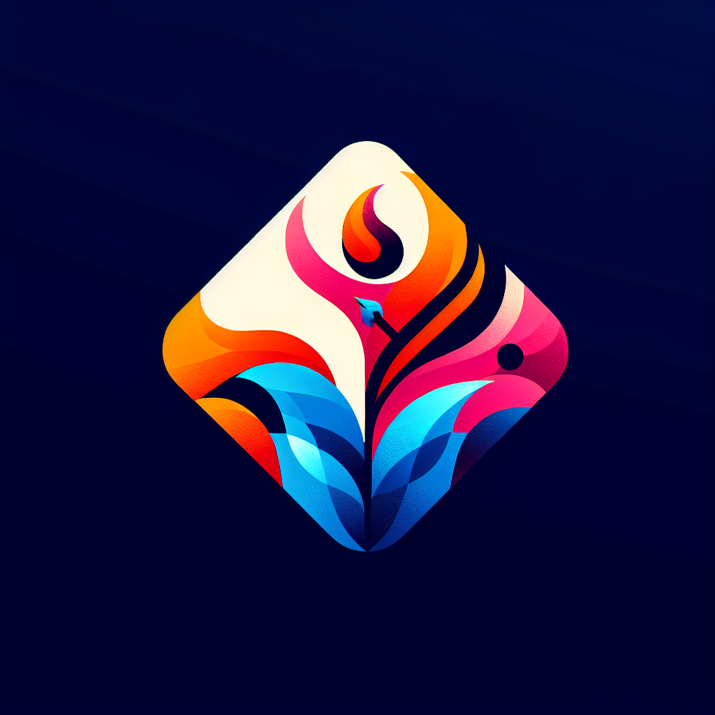 A logo for "Israel Centeno Author", capturing the essence of the writer's work and conveying a sense of creativity and literary excellence in a design that is vibrant and sophisticated.